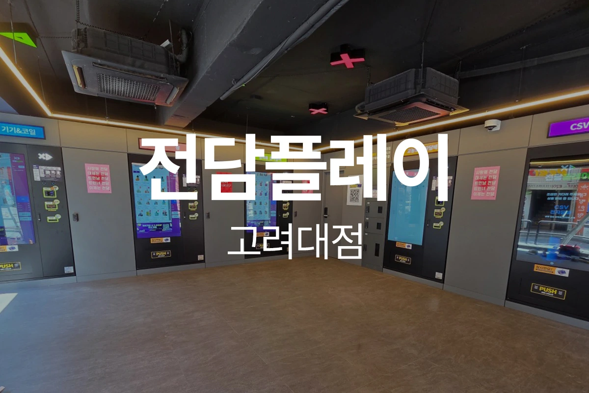 전담플레이 고려대점